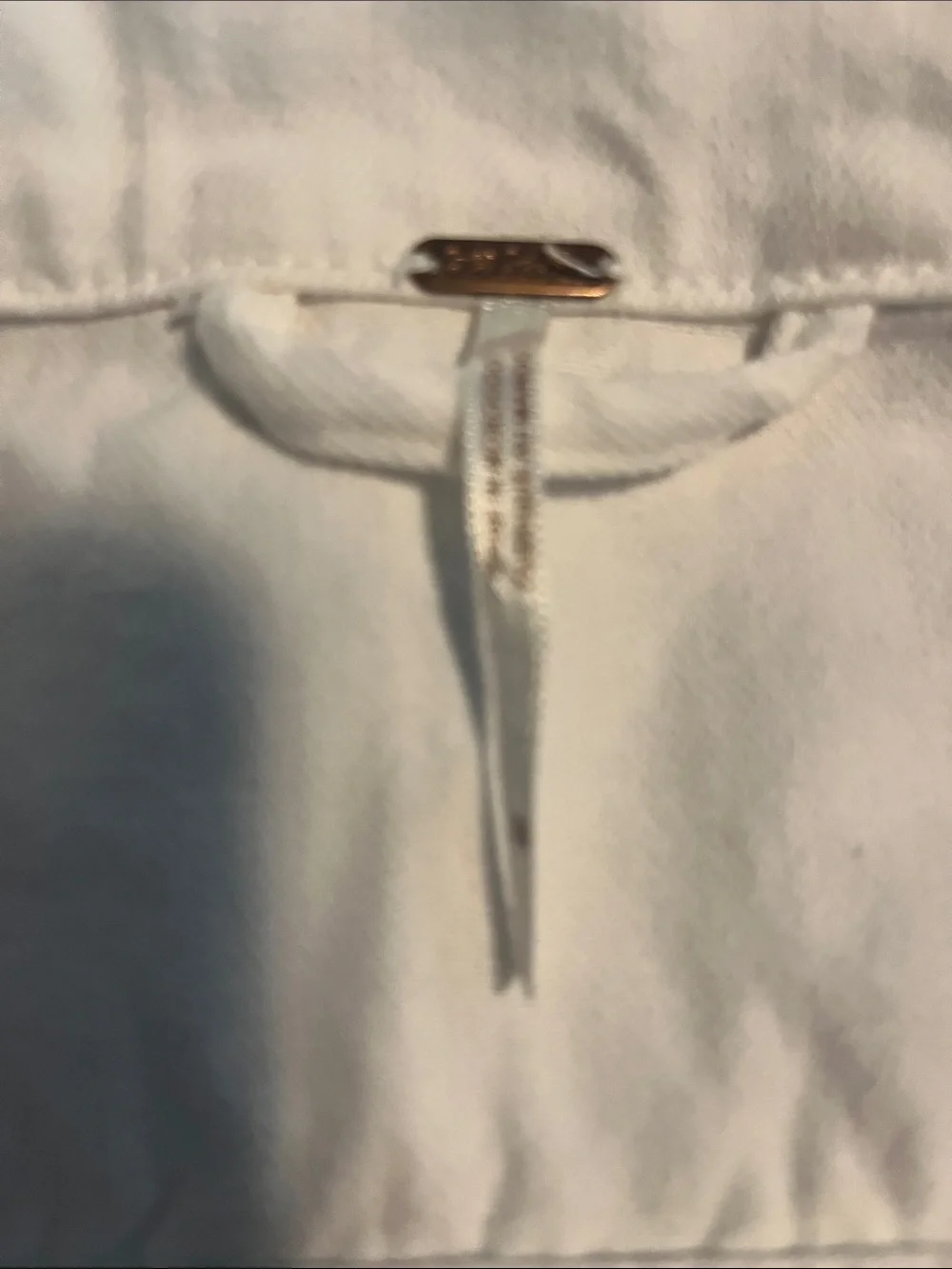 Free People White Denim Trucker Jacket - Picture 2 of 6